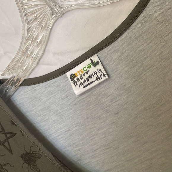 BRETT MANNING ART (@brettmanningart) “Worms and Squirms” maxi dress size large - Picture 3 of 5